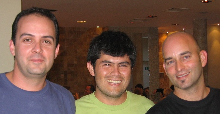 Miguel Arango, Jaime Miranda, Pablo Perel